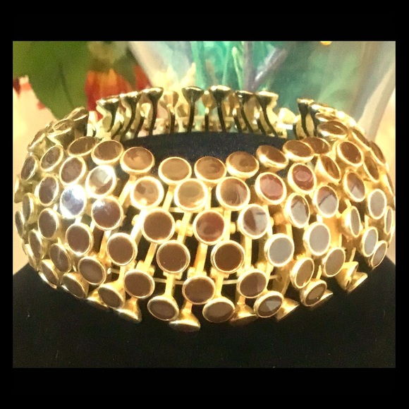 MARILYN SCHIFF Jewelry - 🌻GIFTED! MARILYN SCHIFF CHOCOLATE GOLD BRACELET